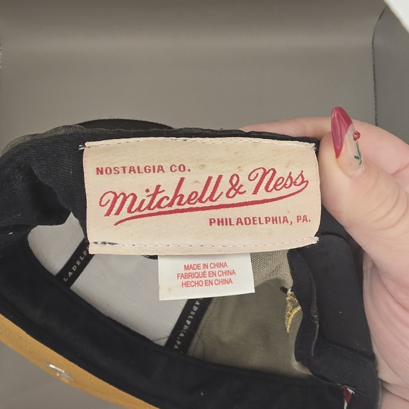 Chicago Bulls Adjustable Snapback Hat Mitchell & Ness Customized w/ Zipper Front - Picture 7 of 10